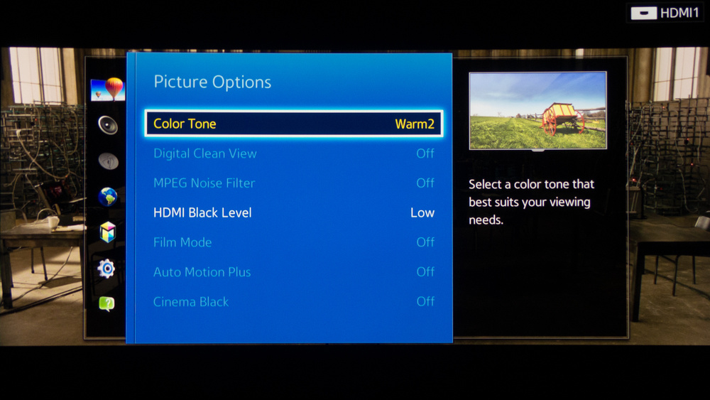 Samsung H8000 Calibration Settings 6