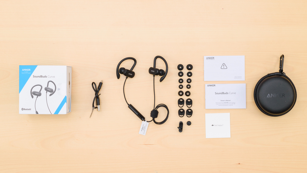 Anker SoundBuds Curve In the box Picture