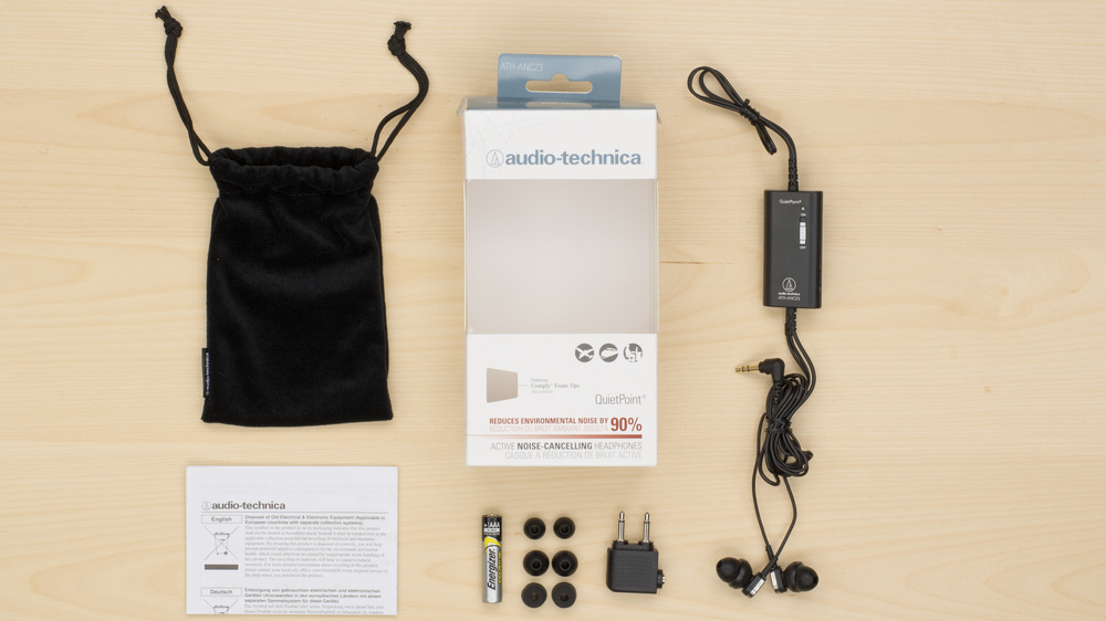 Audio-Technica ATH-ANC23 In the box Picture
