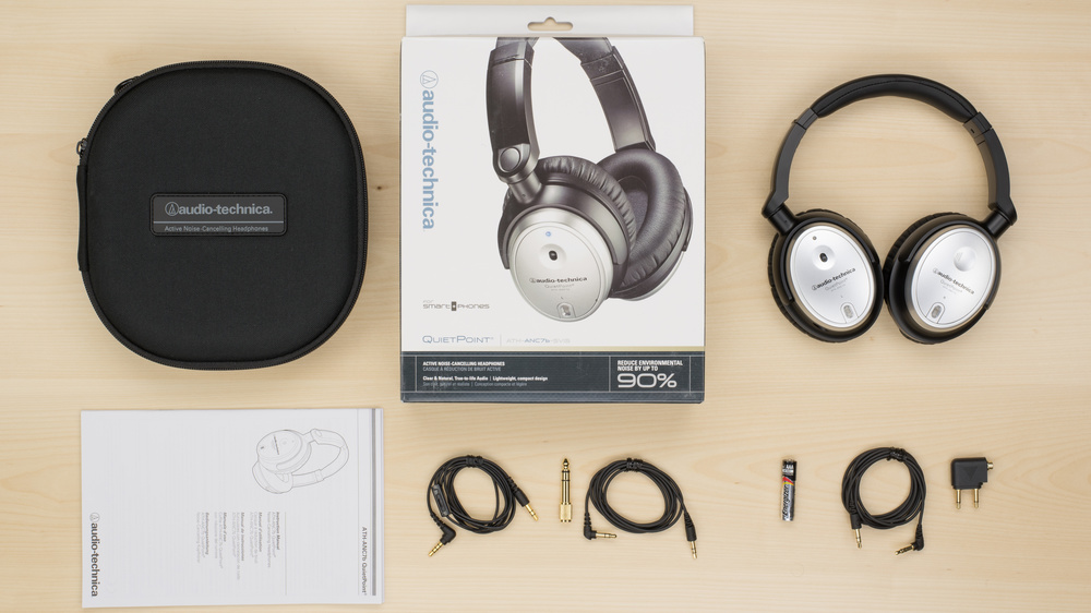 Audio-Technica ATH-ANC7B SVIS In the box Picture