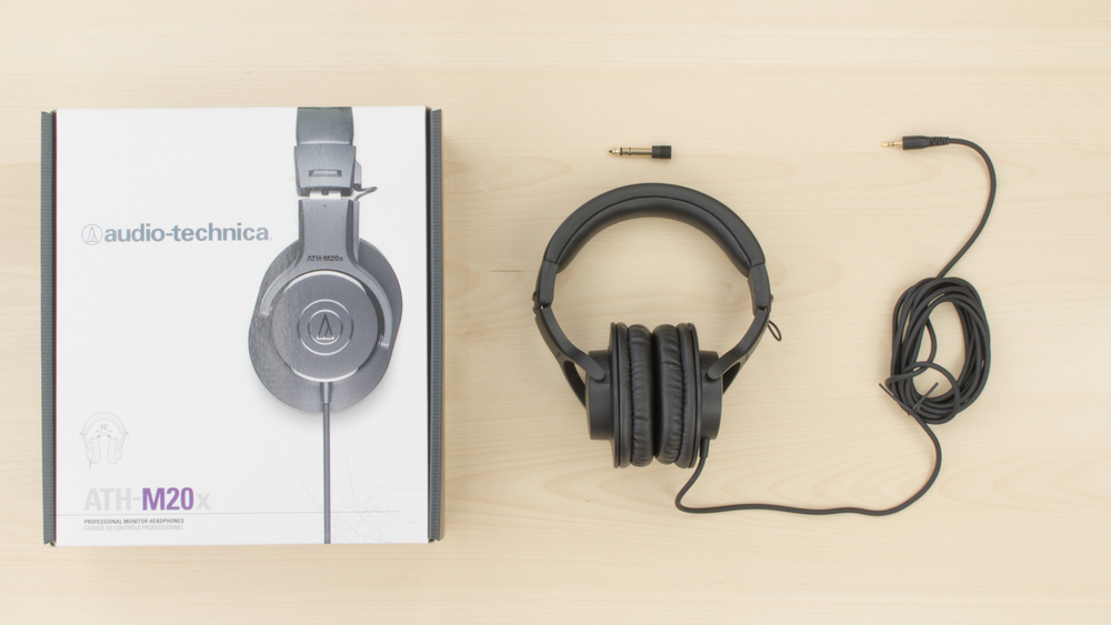 Audio-Technica ATH-M20x In the box Picture