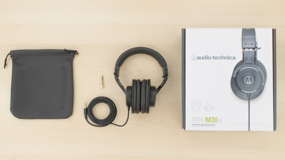 Audio-Technica ATH-M30x In the box Picture