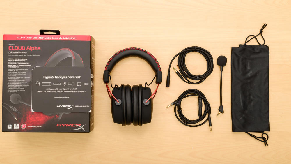 HyperX Cloud Alpha In the box Picture