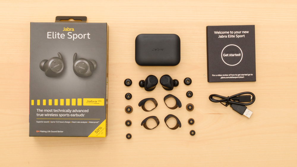 Jabra Elite Sport In the box Picture