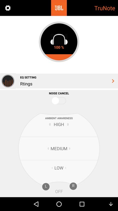 JBL Everest Elite 700 App Picture