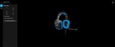 Logitech G430 App Picture
