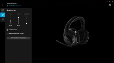 Logitech G533 App Picture