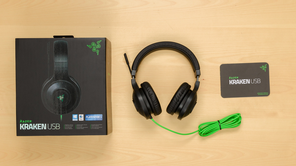 Razer Kraken USB In the box Picture
