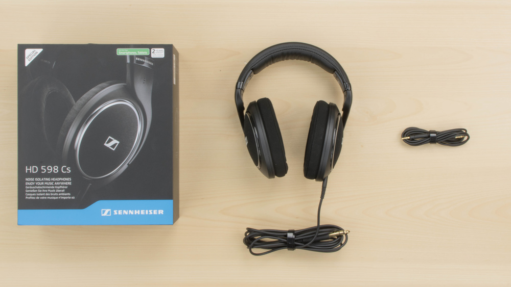 Sennheiser HD 598 Cs In the box Picture