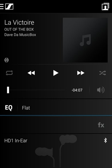 Sennheiser HD1 In-Ear Wireless App Picture