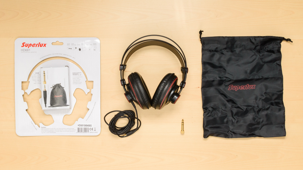 Superlux HD 681 In the box Picture