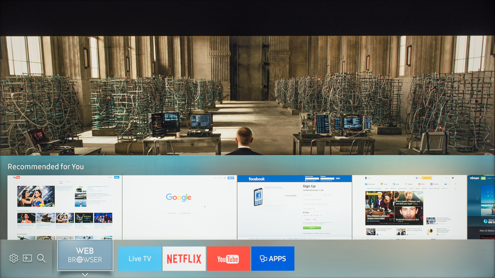 Samsung KU6300 Smart TV Picture