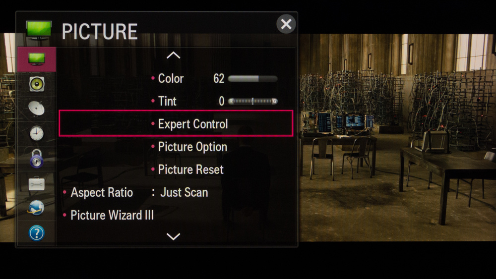 LG LB5800 Calibration Settings 2