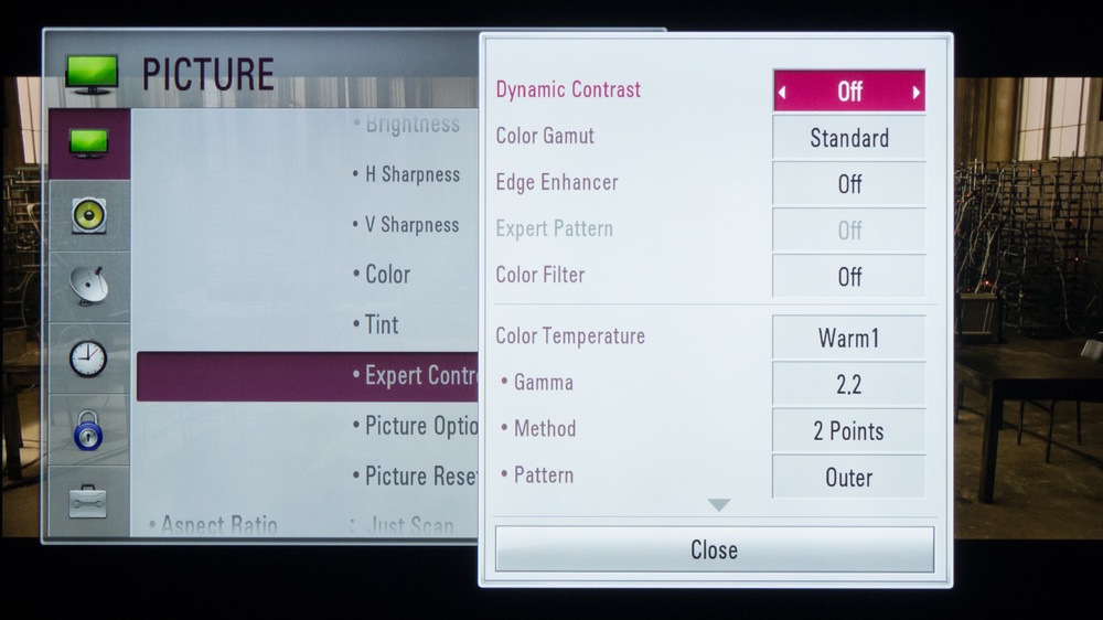 LG LB5900 Calibration Settings 4