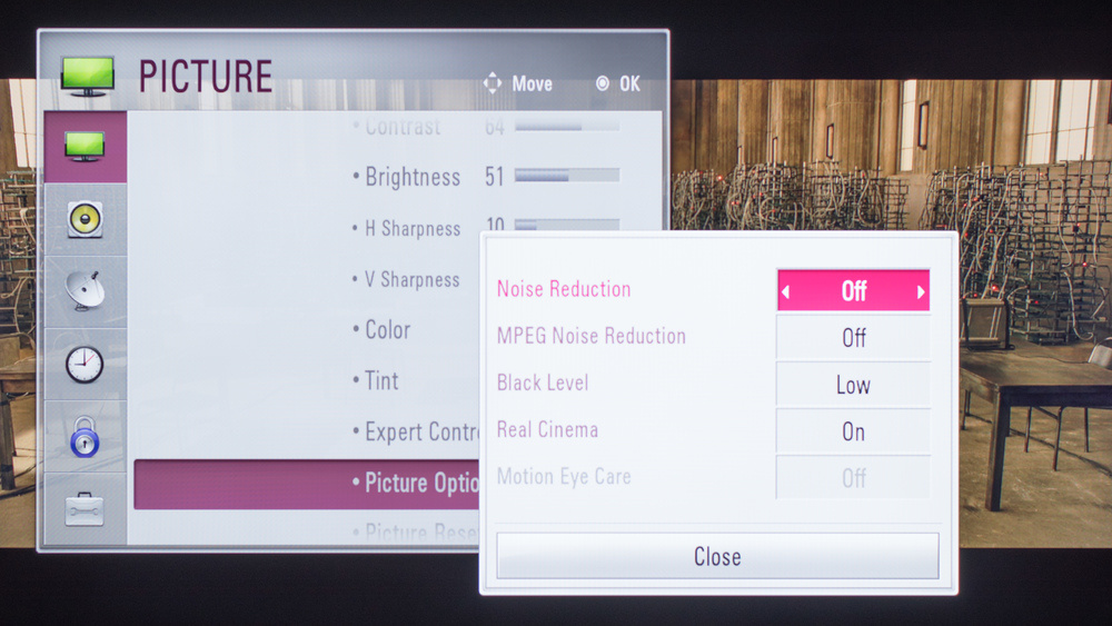 LG LF6000 Calibration Settings 3