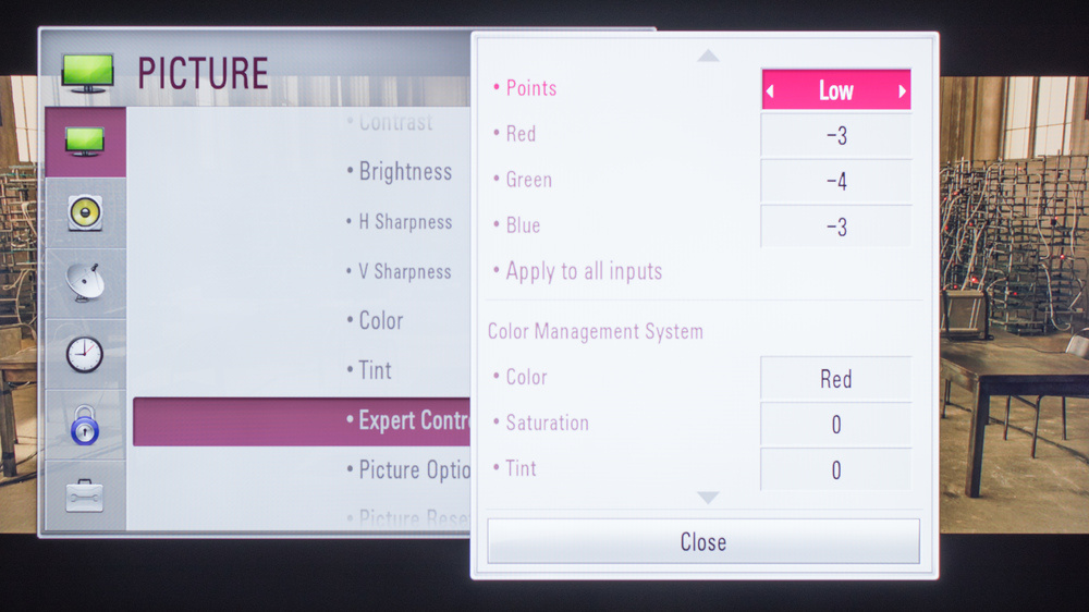 LG LF6000 Calibration Settings 6