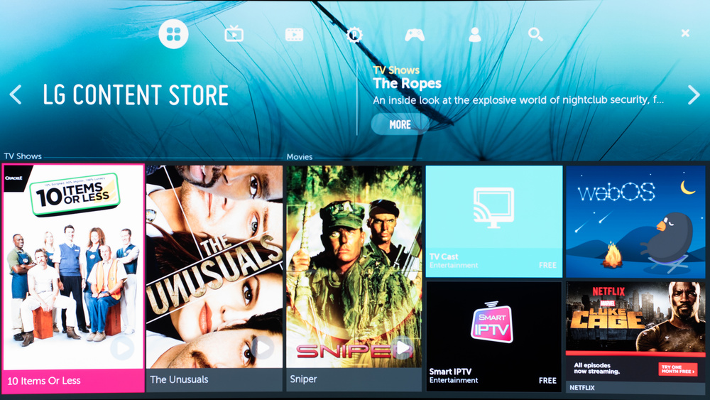 LG C6 Smart TV Picture