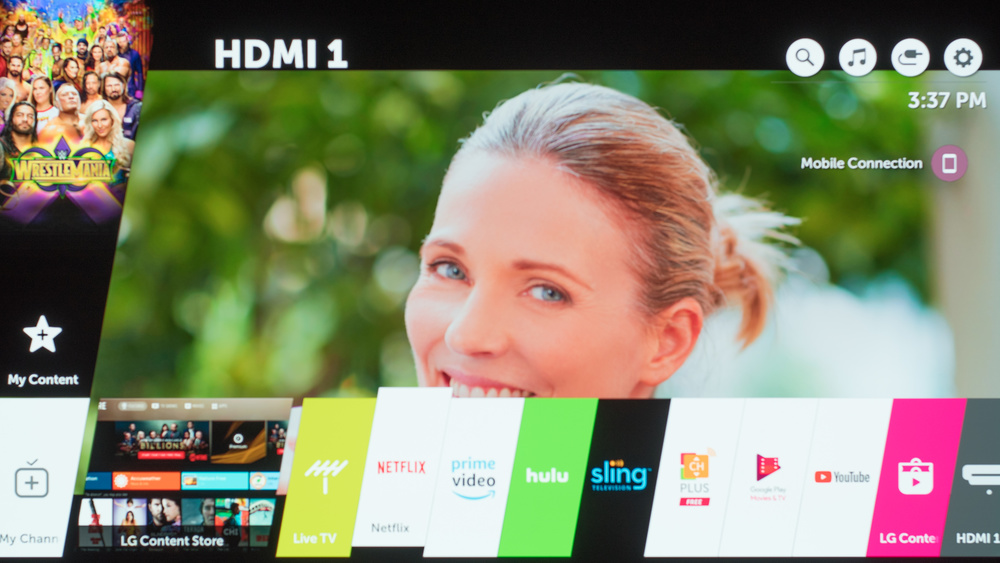 LG C8 Smart TV Picture