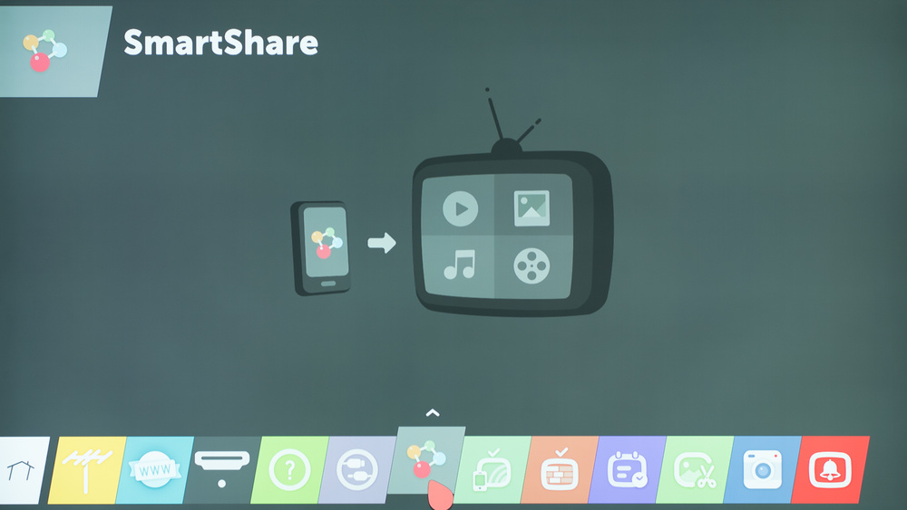 LG UF8500 Smart TV Picture