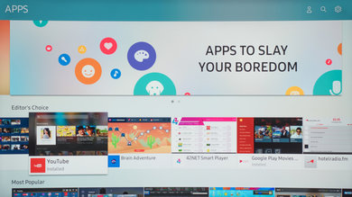 Samsung MU6500 Apps Picture