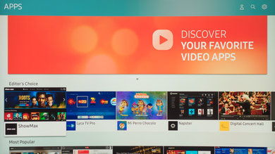 Samsung MU8500 Apps Picture