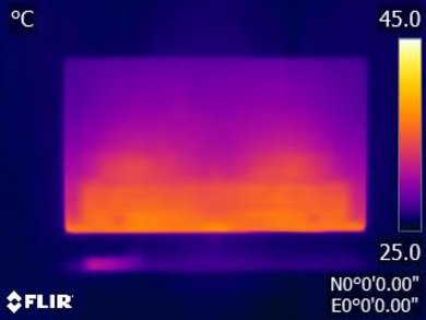 Samsung MU9000 Temperature picture