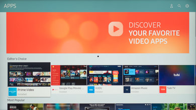 Samsung NU7100 Apps Picture