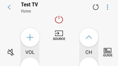 Samsung NU7100 Remote App Picture