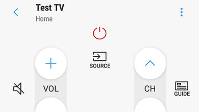 Samsung NU7300 Remote App Picture