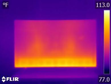 Samsung NU7300 Temperature picture