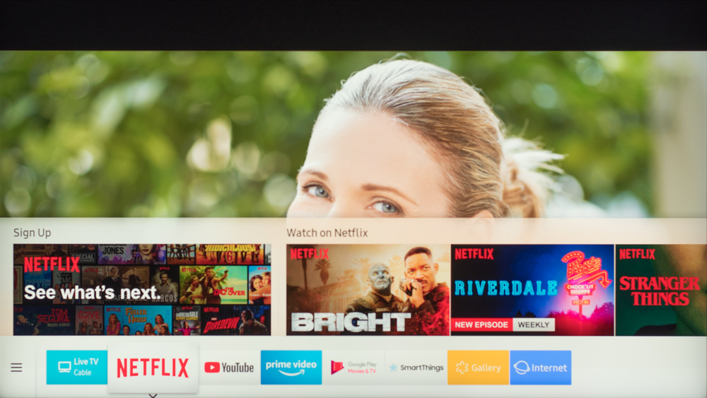 Samsung NU8000 Smart TV Picture