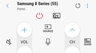 Samsung Q8FN Remote App Picture