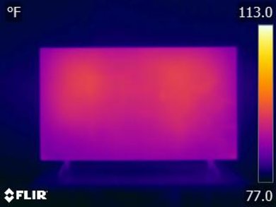 Samsung Q8FN Temperature picture
