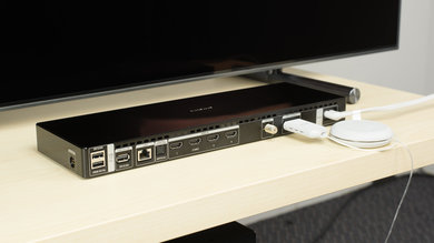 Samsung Q9F Rear Inputs Picture