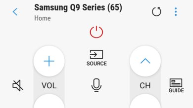 Samsung Q9FN Remote App Picture