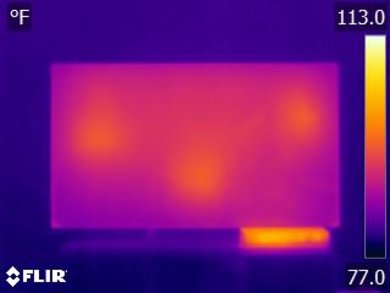Samsung Q9FN Temperature picture