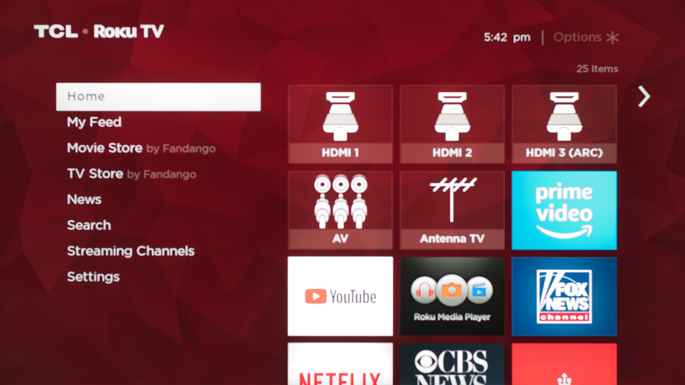 TCL R617 Smart TV Picture