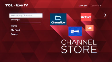 TCL S305 Apps Picture