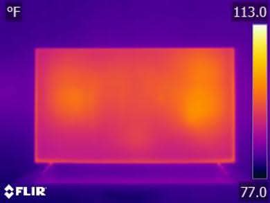 Vizio P Series 2018 Temperature picture