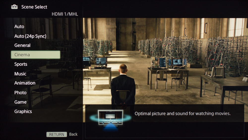 Sony W630B Calibration Settings 8