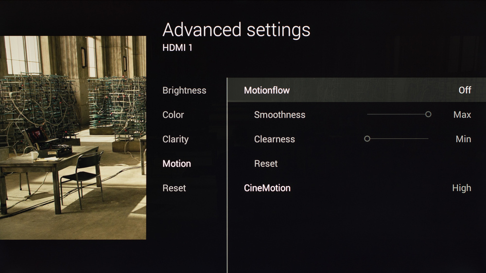 Sony X900C Calibration Settings 4