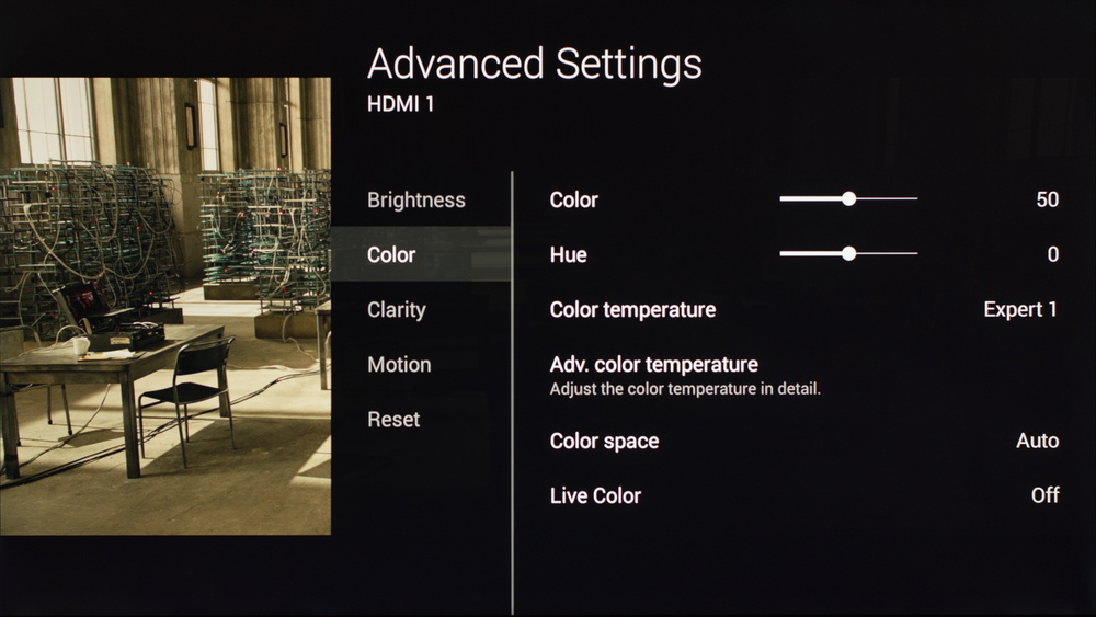 Sony X900C Calibration Settings 5