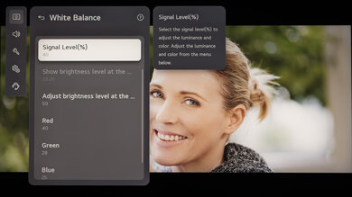 LG MRGB95B Calibration Settings 70