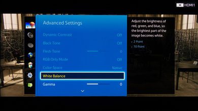 Samsung H7150 Calibration Settings Rtings Com