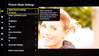 Hisense PX4-PRO Calibration Settings 16
