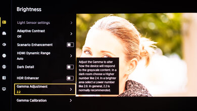 Hisense PX4-PRO Calibration Settings 22
