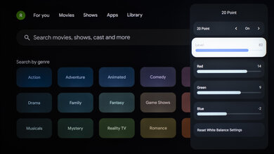 Hisense U8QG Calibration Settings 105