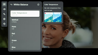 LG C6H OLED Calibration Settings 50