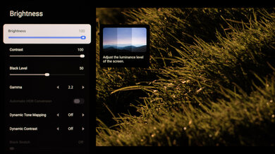 TCL QM8L Calibration Settings 82