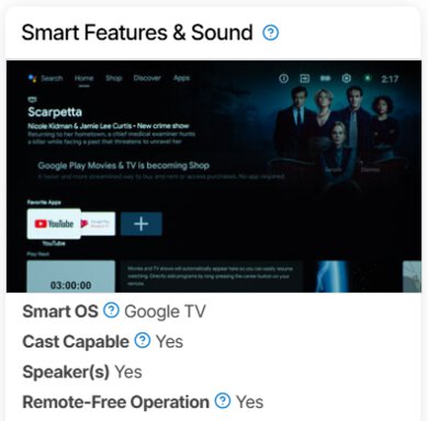 The Anker Nebula Mars 3's interface home screen.